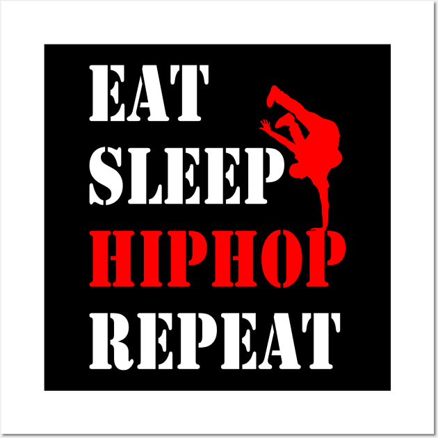 Hip Hop T Shirt Dance Dancing for Women Mens Kids Girls Wall Art by mlleradrian